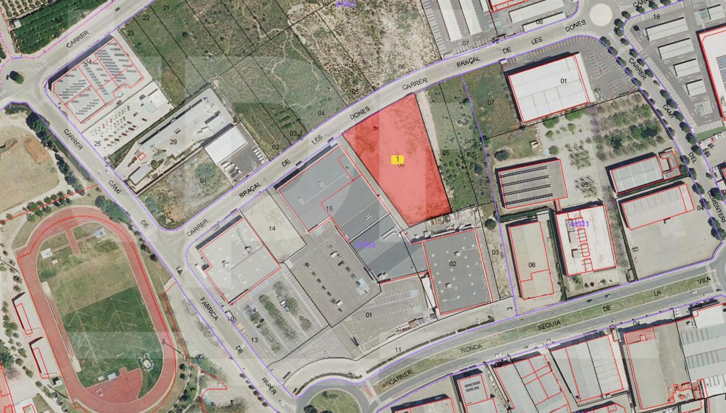 Suelo industrial de 5.110 m² en Xàtiva
